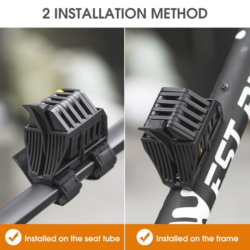 ICOCOPRO Folding Lock, 85 cm Bicycle Lock with Key &