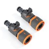 MoonSing Coupling with Regulating Valve, Pack of 2 Hose Connectors
