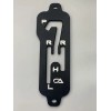 CA Technologies Honda Talon Shift Gate Shiftgate Gated Billet Plate