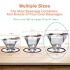 Pour Over Coffee Dripper, Paperless Pour Over Coffee filter, Stainless