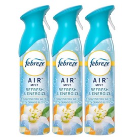 F.e.b.r.e.z.e Air Freshener -AIR MIST - 3 Ct, 8.8 Fl oz (Zesty Orange Blossom)
