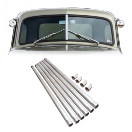 Autoloc Power Windshield Wiper Kit Replacement Tubes & Adaptor Kit - Fits AutoLoc