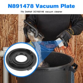 N891478 Vacuum Plate Fits De Walt Filter Vacuum Plate Replacement Part DCV501HB