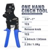 iCrimp Rachet PEX Pipe Cinch Tool for Stainless Steel Clamps