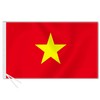 Large Vietnam Flag,3x5 FT Vietnamese 75D Outdoor Banner,Haitians Decor for