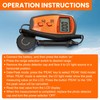 AMTAST UV Light Meter Professional UV Monitors Measurable of UVA