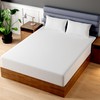 Superity Linen - Sábana bajera ajustable individual XL, suave y
