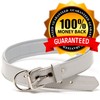Logical Leather Padded Dog Collar - Best Full Grain Heavy