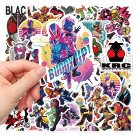 50 pieces for Kamen Rider Stickers Set, Cute for Kamen Rider Seals, Moe Goods, Notebook, Stickers, Popular, Anime Stickers, Fashionable Waterproof, Graffiti Stickers, DIY, Bicycle, Laptop,