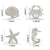 Primst Beach Ocean Theme Cast Iron Drawer Knobs, Sea Horse