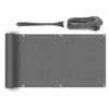 Sekey Balcony Privacy Screen, HDPE, 220 g/m², Slightly Transparent, Wind