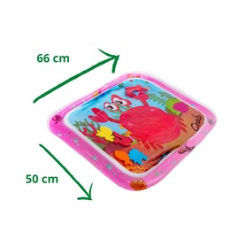 Learning Mat with Water - Baby Water Mat - Inflatable Water Mat for Infants and Toddlers Water Play Mats Baby - Toy Mat for Early Childhood Development