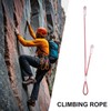 Climbing Rope,Prusik Loops Rappelling Rope - Wear Resistant Rescue Protection