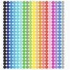 6720 PCS Small Dot Stickers Round Color Coding Labels Circle