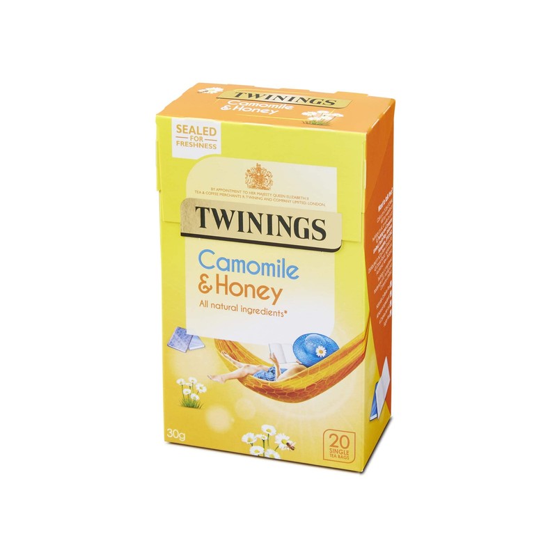 Twinings Camomile and Honey 80 Tea Bags (Multipack of 4