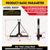 MaxxHaul 50039-3 Point 2 inch Heavy Duty Trailer Hitch Drawbar