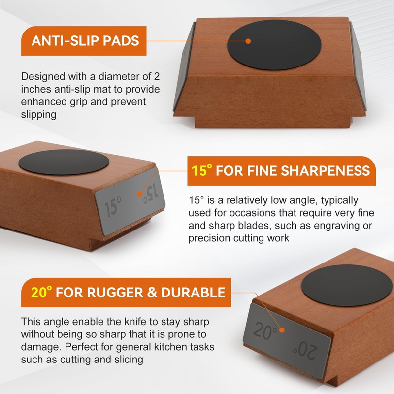 Oxanlare Knife Sharpener Tool Set, Rolling Knife Sharpening Tool Kits
