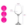 LAV Wine Glasses Red or White, All Purpose Set of