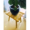 boohugger Bamboo Side Table - Stool - Plant Stand -