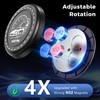 Upgraded Magnetic Radar Detector Dashboard Mount with N52 Magnets, Adhesive