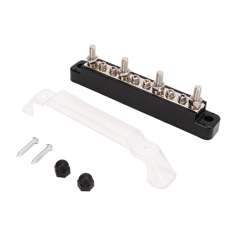 10 Way Power Distribution Block Bus Bar M6 Studs M4