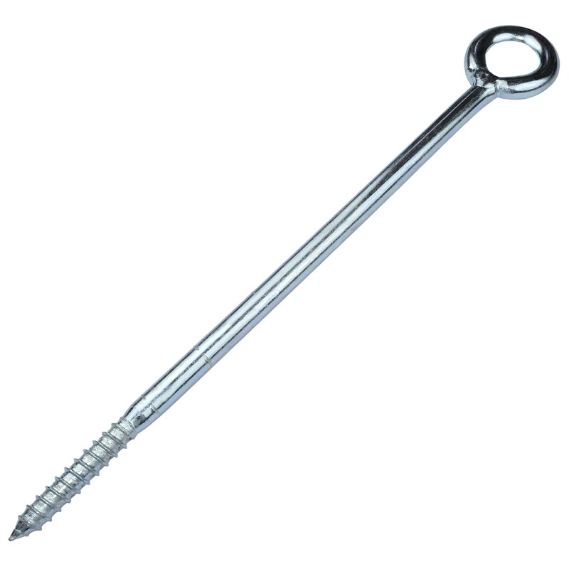 AERZETIX C58291 Set of 2 Eye Bolts / Screw Hooks