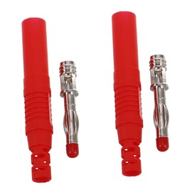 GRIRIW Metal Banana Plugs 4mm Safety Copper Banana Plugs Connector Speaker Wire