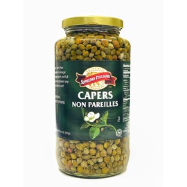 Supremo Italiano Capers, Non Pareilles, 32 Oz (22 Oz Drained) 1 Jar