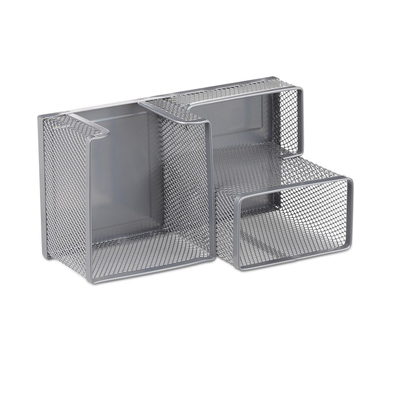 Relaxdays Desk Organiser with Stationary Tray with Pen Holder and