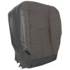 BuliBoao Driver Bottom Cloth Seat Cover Fits for Chevy Silverado