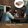 Bat House Handcrafted Weatherproof Corrosion Protection Wooden Bat Box for