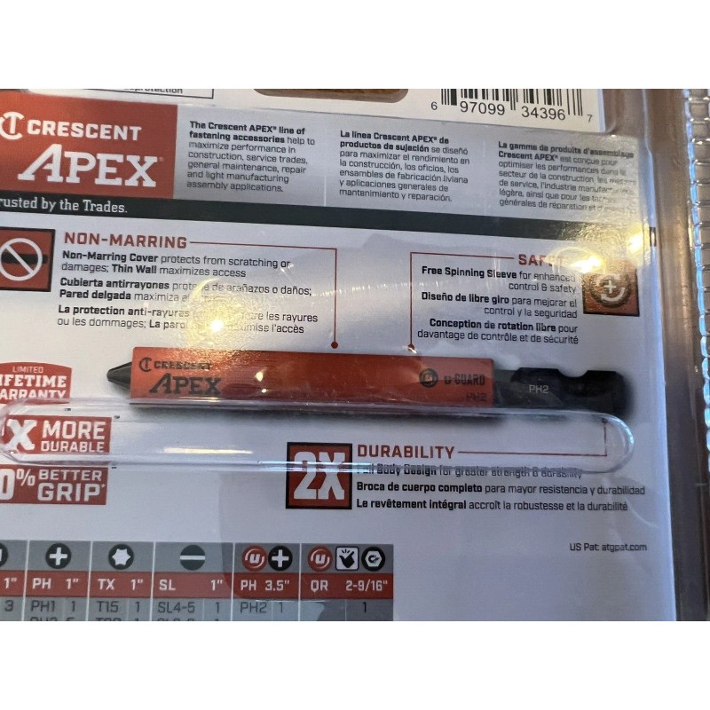 Crescent APEX 18-piece Driver Set CAUGSET-18