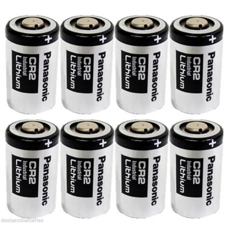 Panasonic CR2 Industrial Lithium Battery DL-CR2 Photo 3V 12 Batteries