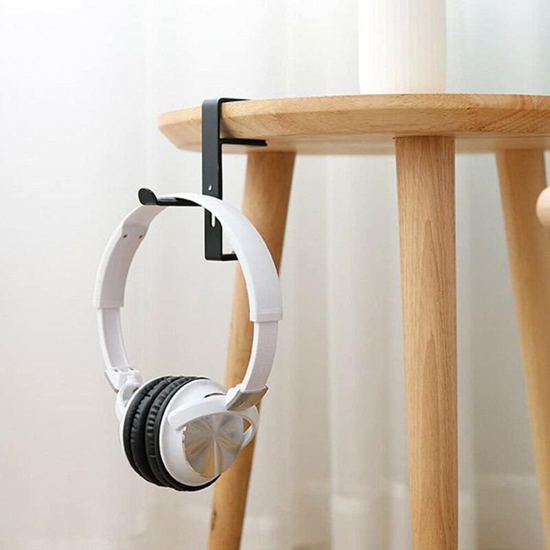 Headphone Bracket Hook Metal Earphone Headset Desks Display Stand Hanger