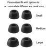 NANLANFAN Replacement Foam Eartips for JBL Tune Buds, JBL Live