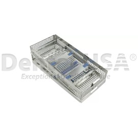 Dental USA-Cassettes Double Hinge 12 Hold Double Rack Code-7503D