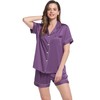 Amorbella Womens Two 2 Pieces Sleepwear Loungewear Sleeping Set Lounge