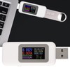 Risegun USB Tester Meter, Digital Colour Display Multimeter Voltage Tester