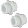 fiXte Plastic Washing Machine Dish Washer Inlet Hose Connector 3/4"