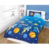 Rapport Home Kids Rockets Stars and Space Blue Childrens 2