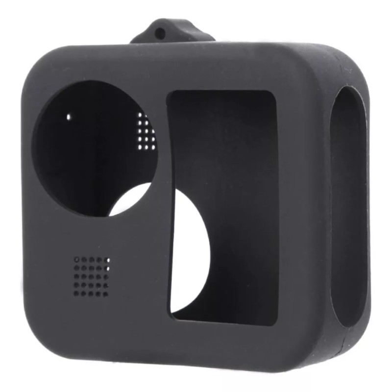 Estuchelandia Funda De Silicon Y Tapa Lente Para Camara Gopro