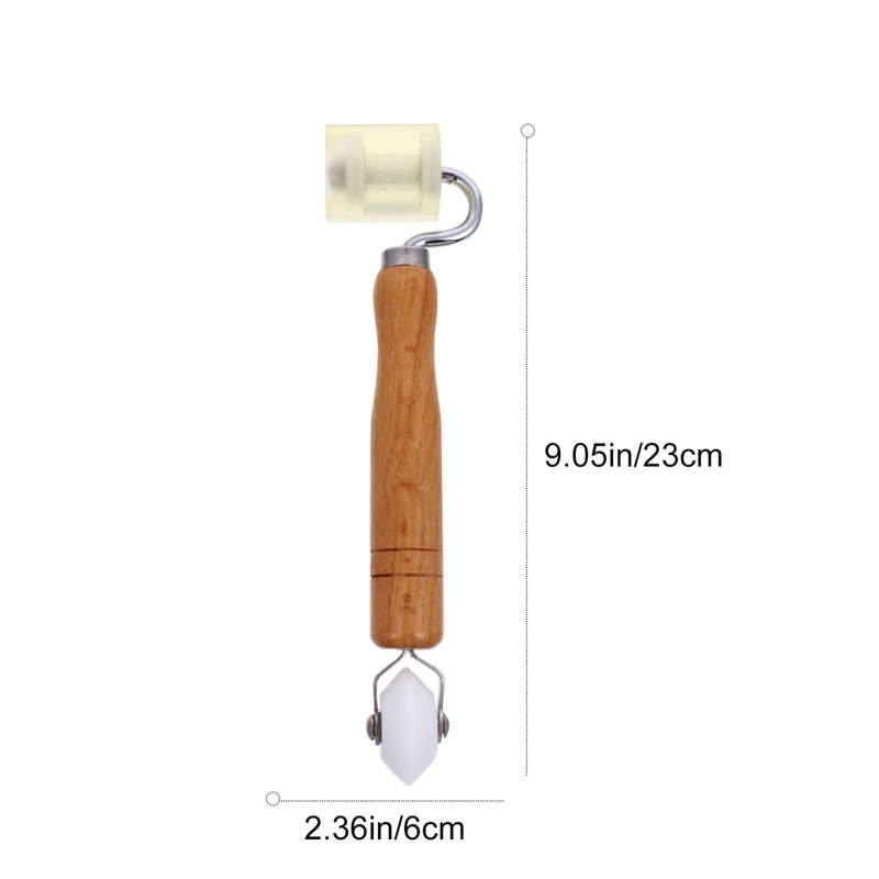 ORFOFE Roller Wheel Set Construction Tool PU Roller for Wallpaper