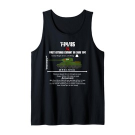T-34/85 Art Historic: Armored Legends Tank Top