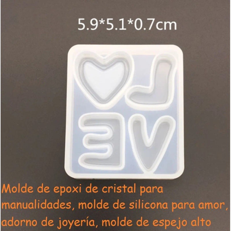 Alfabeto De Moldes De Silicona Resina Diy Pata De Gato