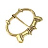Vehi Mercatus Late Middle Ages Belt Buckle for Straps up