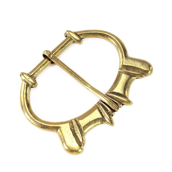 Vehi Mercatus Late Middle Ages Belt Buckle for Straps up