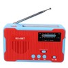 RD-666T Portable Solar Powered Emergency Hand Crank AM FM Radio