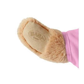 BABY born - Zapf Creation 835609 Bär pinkem Strampler-Teddybär Kuscheltier, bewegliche Arme Beine, drehbarer Kopf, waschbar for Handwäsche, mit Freundschaftsbuch und Stickerbogen