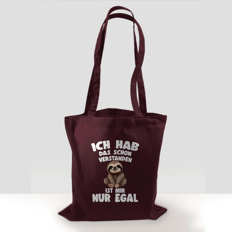 Shirtracer - Cotton Bag - Ich hab das schon verstanden