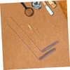 KONTONTY 1 Set Copper Dowsing Rods Professional Divining Tools for